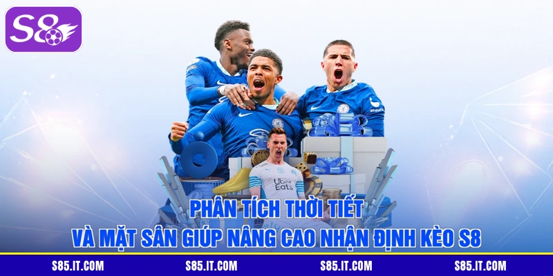 Phân tích thời tiết và mặt sân giúp nâng cao nhận định kèo S8